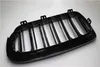 2st x5 x6 ABS inramad Dual Slat Grill Front Kidney Grille Fit for BMW F15 F16 stötfångare med M Emblem Gloss Black 2015 20165177121