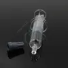 1 ML Luer Lock Pyrex Jeringa Inyector de cabeza de punta de vidrio para cartuchos de aceite de Co2 gruesas Tanque de Color Claro BUD táctil cigarrillos e cigs atomizadores DHL
