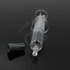 1 ML Luer Lock Pyrex Spuit Glas tip hoofd injector voor dikke Co2 Olie Cartridges Tank Clear Kleur BUD touch e cigs sigaretten verstuivers DHL