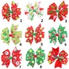 Weihnachten Baby Mädchen Hair Bögen Clips Boutique Haarnadel Pin Grosgrain Ribbon Bögen Haarnadeln Kinder Mädchen Haarschmuck GB067