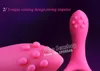 2016 Clipe vibratório Brinquedo sexual adulto para mulheres homens anel de atraso vibrador produtos sexuais ambientais à prova d'água máquina de sexo mudo PY291 17419 DL5T