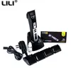 LILI L8 NEW Professional Rechargeable Hair Clipper Haircut Beard Trimmer Razor for Adult Men led Display 220V/110V4019565
