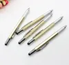 Multi-function ballpoint pen 5 in1 mini Screwdrivers tool with dividing rule stylus pen touch pens pocket mini Screw driver Level pens