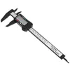 Nieuwe aankomst 150mm 6 inch LCD Digitale elektronische koolstofvezel Vernier Caliper Gauge Micrometer Meetgereedschap