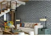 3D behang effect imitatie steen baksteen pvc muur behang aard emboss steen retro achtergrond roll bakstenen wallpapers