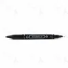 10st Assorted Tattoo Transfer Pen Black Dual Tattoo Skin Marker Pen Tatuering Leverans för permanent smink Gratis frakt