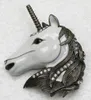 Broche de mode en gros strass émail licorne broches broches bijoux cadeau C101783