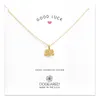 9 Stilsorten mit weißer karte gold doglace elefant pearl liebe flügel einhorn schlüssel anhänger gold halskette für frauen modeschmuck