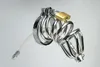 Chastetity CELaire des boucles mâles anneaux Cage de chasteté avec tube de silicone BDSM COCK LOCK CHASTITY SPIKE