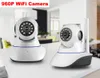 Двойная антенная камера Беспроводная IP-камера WiFi Megapixel 960P HD Крытый беспроводной цифровой безопасности CCTV IP-камера + 8G TF-карта памяти MOQ; 1 шт.