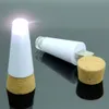 Nyaste originalitet Lätt korkformad uppladdningsbar jul USB-flaska Ljusflaska LED Lampa Cork Plug Wine Bottle USB LED Night Light L0803