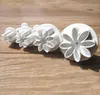 4Pcs/Set Sunflower Plunger Daisy Flower Cookie Cake decorating tools Cupcake Kitchen fondant Kitchen accessories Cake mold Stand