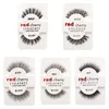 12PCSlot 10 stijlen Red Cherry False wimpers Fake Eye Lashes Nieuw pakket Lange make -up Beauty Tools Wimelash Extension5020649