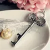 100PCS Key To My Heart Bottle Opener Wedding Favors Bridal Shower Engagement Giveaways Event Party Gift Ideas