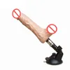 Willekeurig Gebogen Sex Machine Dildo met Ei Ultrasoft Realistische Penis Sex Machinegeweer Accessoires Speeltjes voor Vrouwen Beste kwaliteit