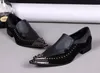 الأعمال الجديدة أحذية اللباس الرسمي لحزب الرجال جلد طبيعي أشار تو الرجال أوكسفورد المسامير رجال شقق أحذية Sapatos