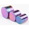 Lindas triturador de arco -íris de 40 mm de 4 mm 4 peças