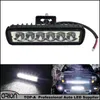 18W LED-arbete Ljuspunkt Båt körlampa 4WD Spotlight Dagtid Running Lights Bar för Truck Tractor 4x4 Offroad SUV Trailer