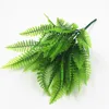 Felce persiana simulazione fiore di plastica felce pianta verde composizione floreale stampo simulazione erba Articoli per la casa felce persiana