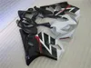 Injektionsgjutning 100% passform för Honda CBR600 F4I 01 02 03 Klassisk vit Svart Fairings Set CBR600F4I 2001-2003 OT31