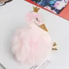 Yeni bebek saç klipleri pembe çizgi film hayvanları swan barrettes hotsale Avrupa tarzı hediye çocuklar güzel saç aksesuarları 20pc/lot