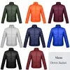 メンズジャケット卸売-2022秋の冬のコート90％ホワイトダックパーカスマンブランド男性ジャケットウルトラライトシンアウター1