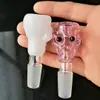 Kemikler Bubble Cam Bongs Aksesuarlar Cam Sigara Boruları Renkli Mini Çok Renkli El Borular En İyi Kaşık Glas