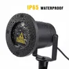 Outdoor Lawn Lamps LED Snowflake Landscape Laser Projector Lamp Xmas Garden Sky Star Light
