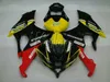 Injection motorcycle fairings for Yamaha YZF R6 08 09 10 11-15 yellow black red bodywork fairing kit YZFR6 2008-2015 YT25