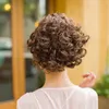 New Women Big Curly chignon Clip in Fand Band Fake Hair Bun Updo Expliece Extension accessosities style style style 3510297