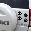 4 pçslot personalidade engraçado adesivos 6cm4 gato pata impressão cão pata impressão urso pata pegadas criativas adesivos de carro decalques do carro p1855879