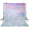 Digital Painting Watercolor Backdrop Vinyl Spring Flowers Cute Newborn Baby Shower Backdrops Wallpaper Kids Birthday Party Backgrounds