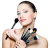 24PCS Makeup Brush Sets Tech Tooalettry Set Kit Tool + Roll Up Case Brand Cosmetic With Logo