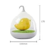 night lights Design Rechargeable Touch Sensor Vibration 4 colors led Birdcage Lamp LED Bird for Kids Dimmer Bedroom