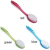 Bath Brushes Sponges Scrubbers WholeBath Brush Scrub Skin Massage Health Care Shower Reach Feet Rubbing Exfoliation Brushe8766677