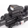 Aiming Rifle Scope 4-12X50 EG with Holographic 4 Reticle Sight & Red Laser