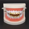 New Custom Fit Colore oro rosa Hip Hop Denti Drip Grillz Caps Griglia inferiore inferiore Griglie argentate