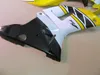 ABS Plastic Fairing Kit voor Yamaha YZF R1 2000 2001 Geel Zwart Wit Verklei Set YZFR1 00 01 VB55