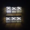 10 Pz/lotto HA CONDOTTO LA Luce Solare Da Giardino Sensore di Luce Impermeabile IP55 Ha Condotto La Lampada Solare Luce Esterna Percorso Tetto Corridoio Lampada Da Parete 2 led