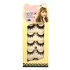 S21S2 5pairsset Fake Eyelashes Extension Professionnel Plastique épaisse Coton Coton Black Full Strip Faux Cils Synthetic Hair MA1015951 561