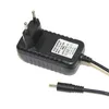 100 stks Gratis Verzending 5 V 2A Black Wall Charger Power Adapter 2.5mm US / EU Plug-adapters voor Android Tablet PC (DY)