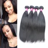 10pcs/lot Peruvian Virgin Straight Hair Weaves 1B Natural Black Brazilian Remy Human Hair Extensions Soft Indian Straight hair weft