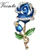 Banhado A ouro Decorativo Amor Rosa Broche Pin Garment Clothes Clothes Acessórios de Jóias Flor Broche para As Mulheres Senhoras Frete Grátis