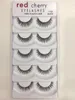 Red Cherry False eyelashes 5 pairs/pack 8 Styles Natural Long Professional makeup Big eyes High Quality