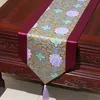 Luxe Chinese Stijl Patchwork Table Runner Rechthoek High End Dining Tafel Matten Natural Real Silk Brocade Theetafel Doek 200x33 cm