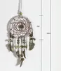 Indien style original long 28 cm diamètre 7 cm ornements de la maison de mariage décoration plumes artisanat conque pendentif cadeau en gros