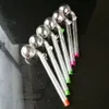 Grew up in bubble glass pipes, long 16cm, wholesale glass hookah accessories, glass bong accessories, free shipping