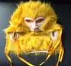2017 Högkvalitativ Halloween Monkey King Mask Horror Gummi Latex Full Mask Halloween Cosplay Monkey Party Mask Halloween PROPS Gratis frakt