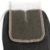 كامل 10pcslot 3 جزء من الإغلاق الدانتيل البرازيلي الشعر البشري البرازيلي 1B 130 44 بوصة remy مستقيم السويس
