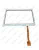 Touch Screen Digitizer Lente in vetro con nastro per Samsung Galaxy Tab 3 10.1 P5200 Tablet PC Schermi DHL gratuito